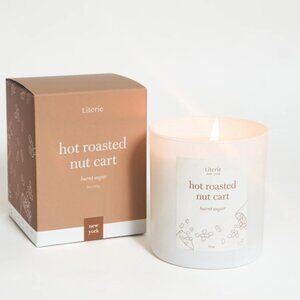 Literie Hot Roasted Nut Cart Candle 9oz